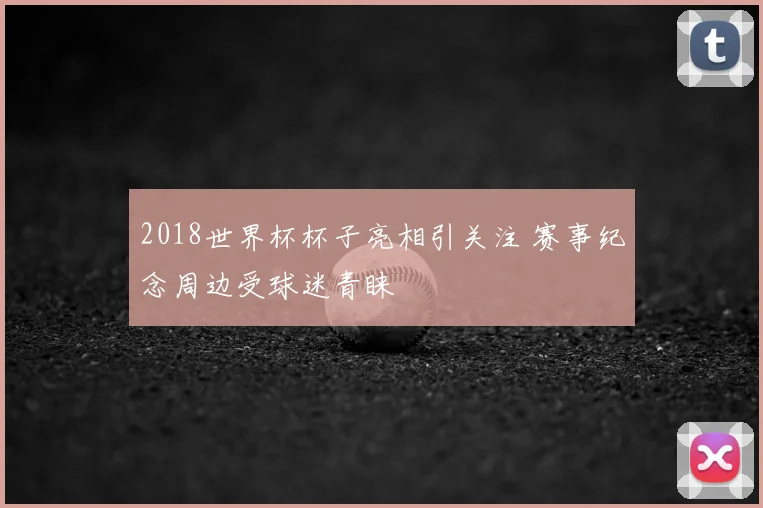 2018世界杯杯子亮相引关注 赛事纪念周边受球迷青睐